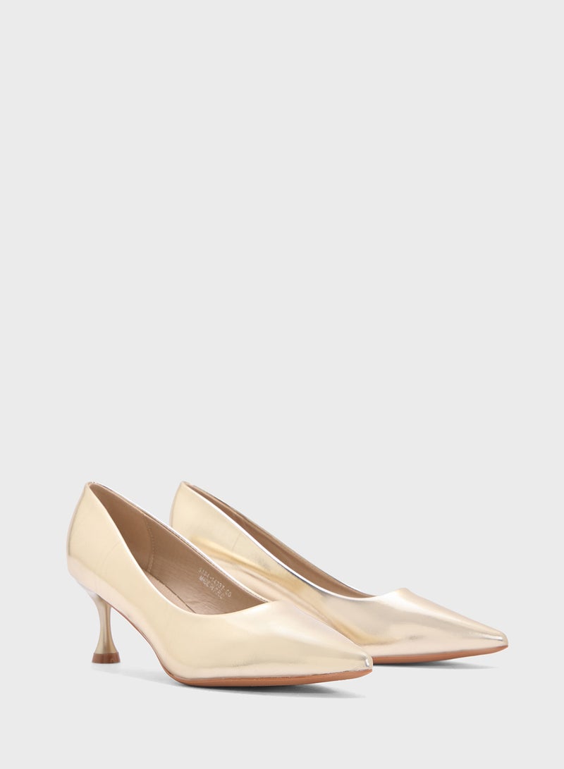 SD.Felano Mid Heel Pointed Pump  - Image 4