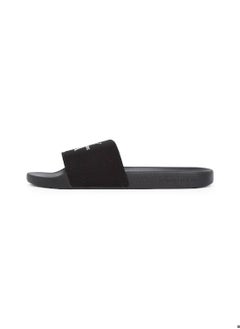 Calvin Klein Jeans Men's Monogram Slides - Cotton, Black  - Image 5