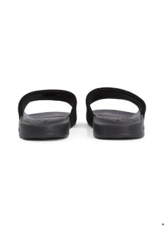 Calvin Klein Jeans Men's Monogram Slides - Cotton, Black  - Image 3