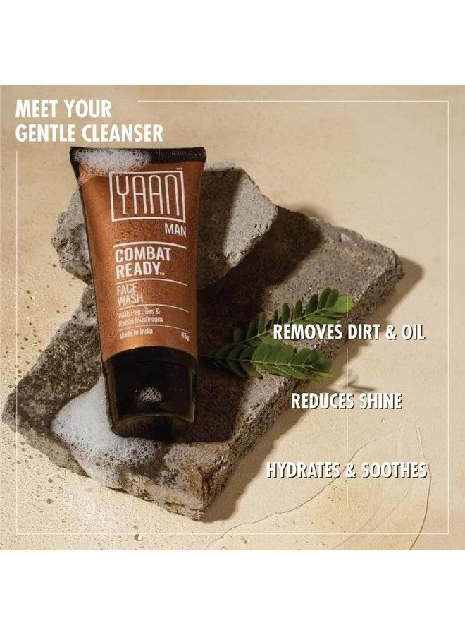 Yaan Man Face Wash 85 G ; Hydrating Sulfatefree Gentle Cleanser For Men ; For All Skin Types ; Nondrying ; Daily Use - Image 3