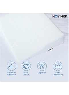 NOVIMED Bassinet Size Baby Wedge Pillow for Relflux & Sleeping  - Image 3