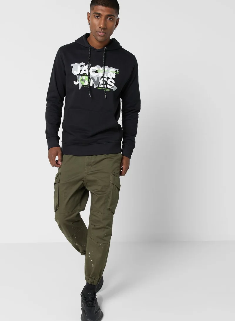 JACK & JONES Logo Hoodie