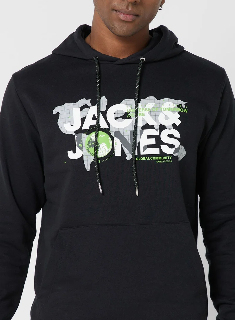 JACK & JONES Logo Hoodie