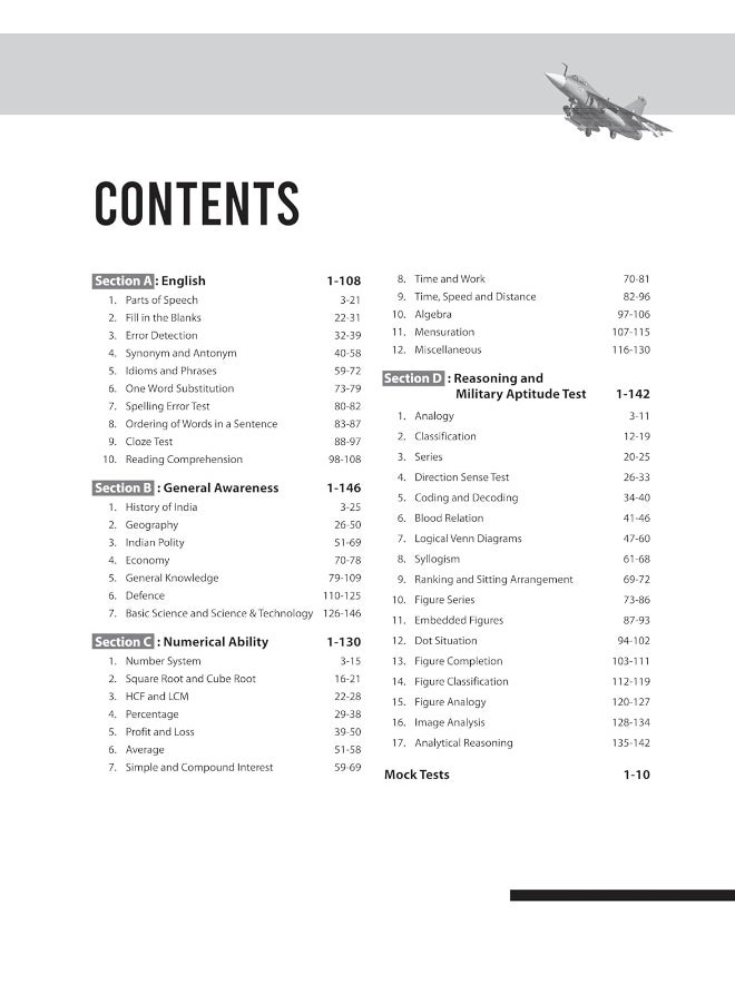 Arihant Guide to AFCAT (For Flying, Technical And Ground Duty Branches) Online Exam | Sectionwise-Chapterwise study Notes | Tables | Charts | Diagrams | 3000+ MCQs | PYQs from 2015 to 2024 | Free Online Mock Tests with QR Code  - Image 3