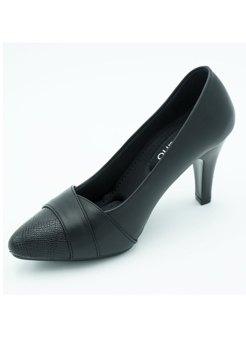 SD.Felano - Women's High Heels Pumps Shoes | Pointed Toe, Comfortable, Casual Slip-On Kitten Heels for Girls & Ladies | Lightweight Women's Fashion Shoes for Party Bride Wedding Dress Platform Heels Shoes - Image 1