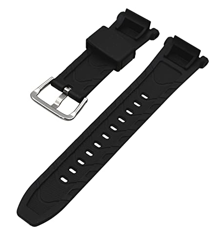 CASIO حزام بديل أصلي أسود من كاسيو 10631626 بروتريك - PRG240-1، PRG240-1B، PRG40-3V - Image 2