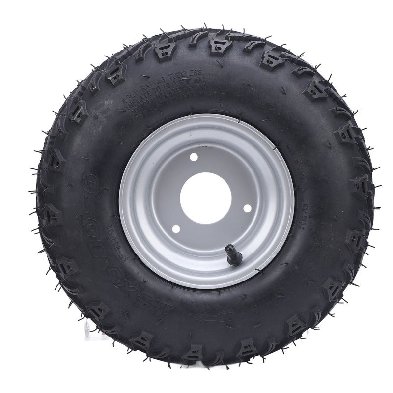 clever 14x5.00-6 Tubeless Tire - Durable Rubber Compound Wear Resistant Ply Construction for Off Road ATV UTV Go Kart Golf Cart Mini Bike - Image 1