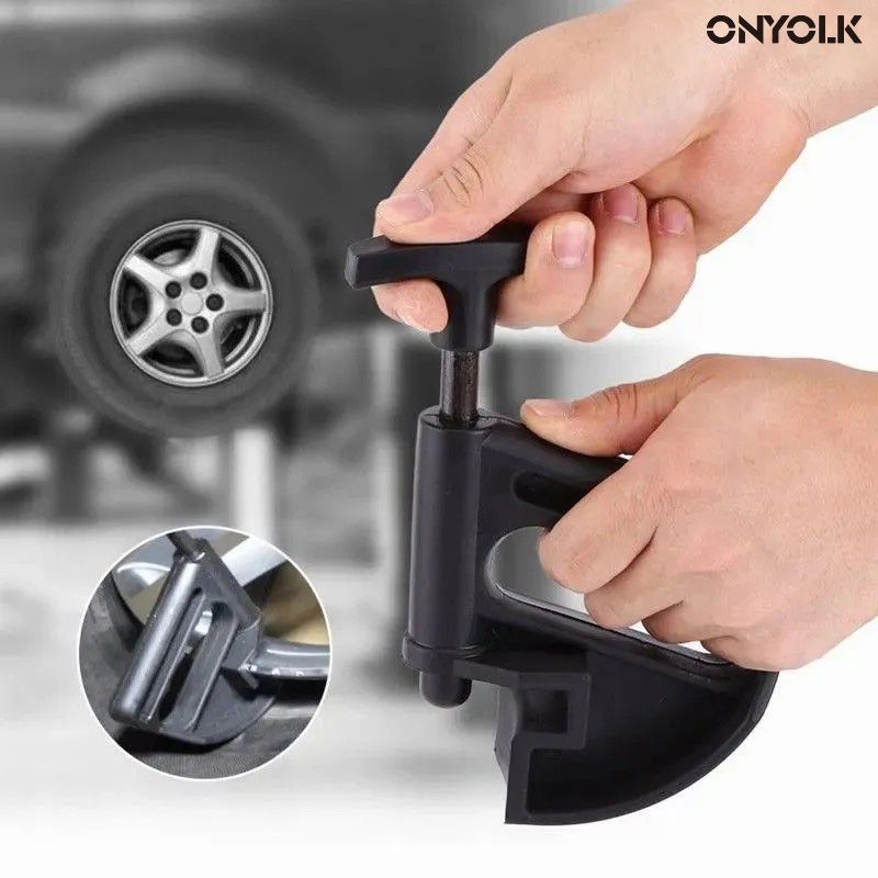 Tire Disassembly Machine Accessory: 2 Pcs Black Durable Auxiliary Fixture - Simplified Tire Picking Loading Tool for Tire Service Professionals - Image 3