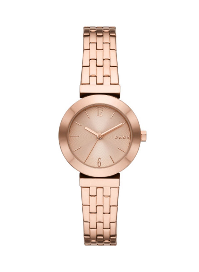 DKNY Women's Analog Round Shape Stainless Steel Wrist Watch NY2964 - 29 Mm  - Image 1