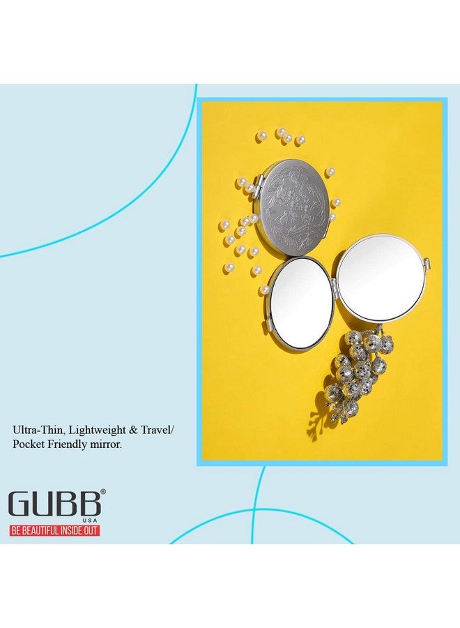 GUBB Perfect Brow Kit - Compact Mirror & Slant Tip Tweezer For Eyebrows With Brow Comb - Image 5