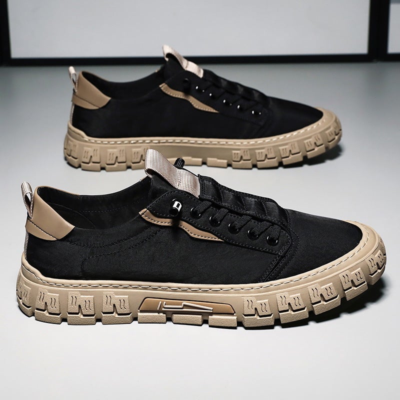 Men's Casual Low Top Sneakers Breathable Slip-on Shoes - Image 2