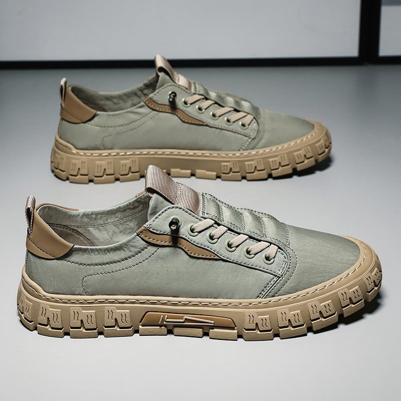 Men's Casual Low Top Sneakers Breathable Slip-on Shoes - Image 3
