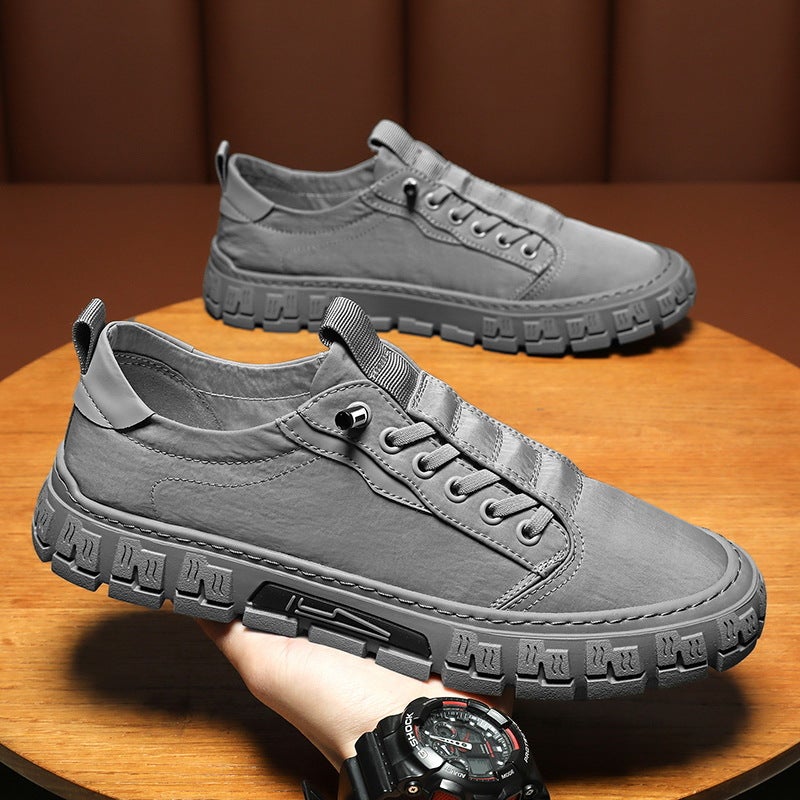 Men's Casual Low Top Sneakers Breathable Slip-on Shoes - Image 4