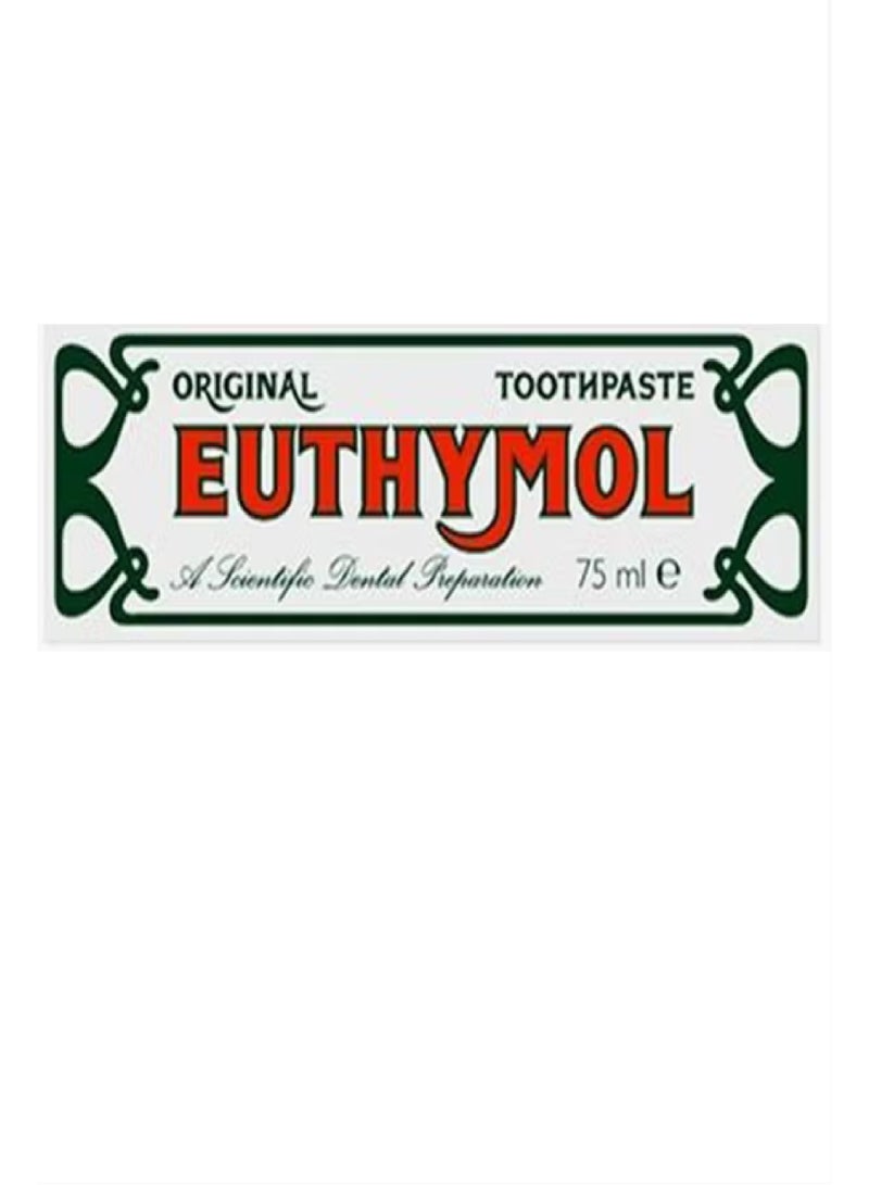 Euthymol Original Toothpaste White 75ml - Image 3