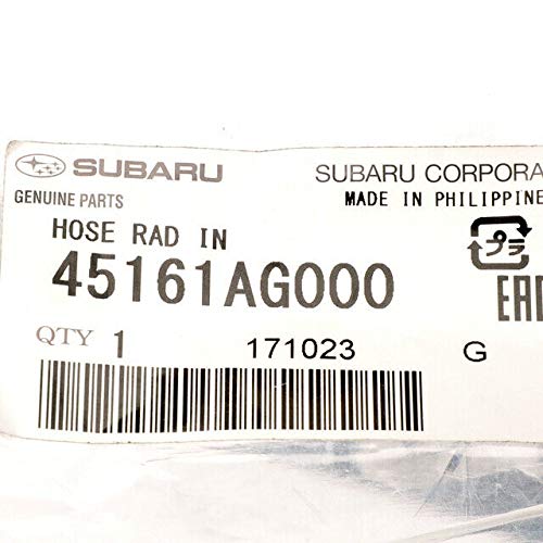 Subaru 20082021 Subaru WRX STI 20082011 Impreza 25L Upper Radiator Inlet Hose 45161AG000 Wrx Forester - Image 3