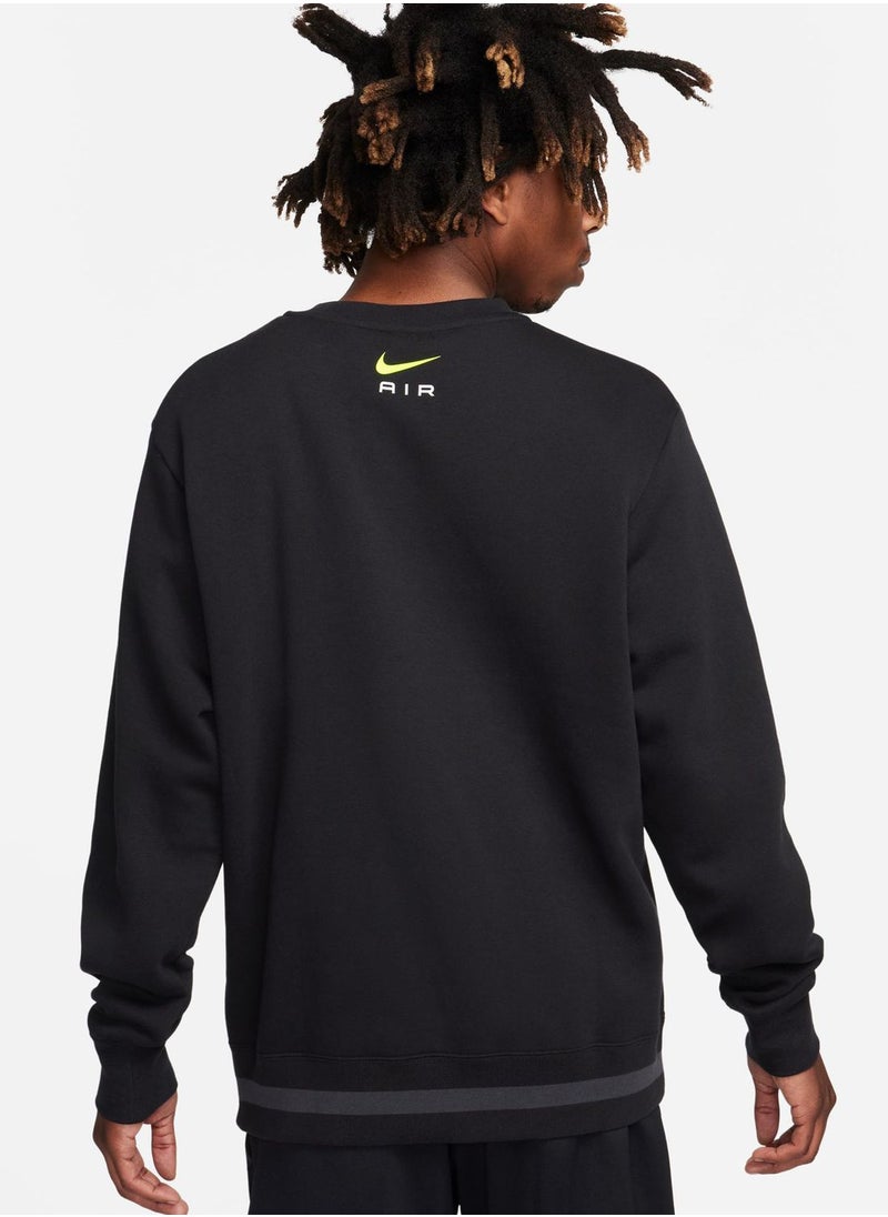 Nike - Air Fleece Sweatshirt - Image 1