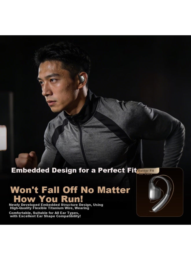 Viken Latest Berlin Sound Premium Edition Bluetooth Bone Conduction Wireless Open-ear Sports Running Headphones Long Battery Life - Image 2