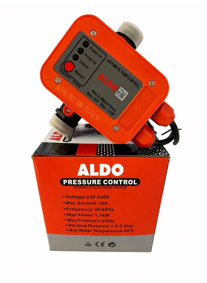 الدو كنترول أوتوماتيك لمضخة المياه ALDO – جهاز تحكم ضغط الميا - Image 4