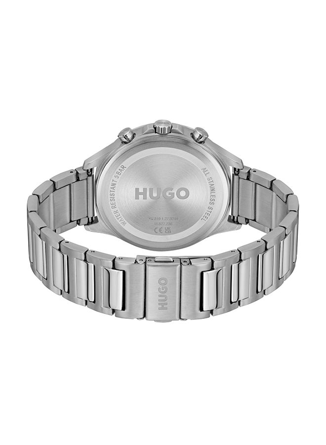 HUGO BOSS HUGO BOSS WATCH ROUND ANALOG MEN'S GREY CASE WATCH - 1530411 - Image 2