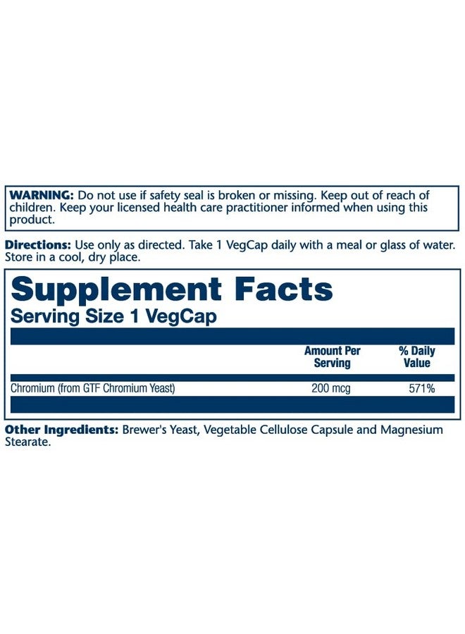 SOLARAY كبسولات كروم سولاري، 200 ميكروغرام | 100 حبة | عبوة من 3 - Image 2