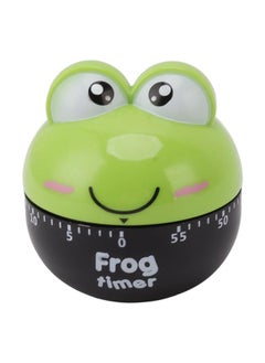 Cartoon Machinery Timer High Accuracy Adjustable 60 Minutes Mechanical Kitchen Cooking Timer for Kitchen Study Green