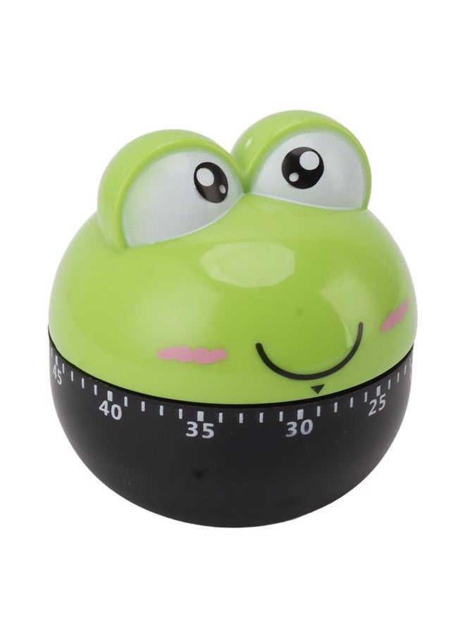Thoraya - Cartoon Machinery Timer High Accuracy Adjustable 60 Minutes Mechanical Kitchen Cooking Timer for Kitchen Study Green - Image 1