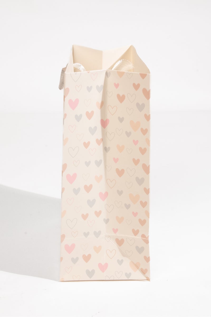 Share the Love Hearts Large Gift Bag – Romantic Love Gift Bag for Birthday, Anniversary, Wedding, Valentine’s Day, Parties, Presents & Favors - Image 2
