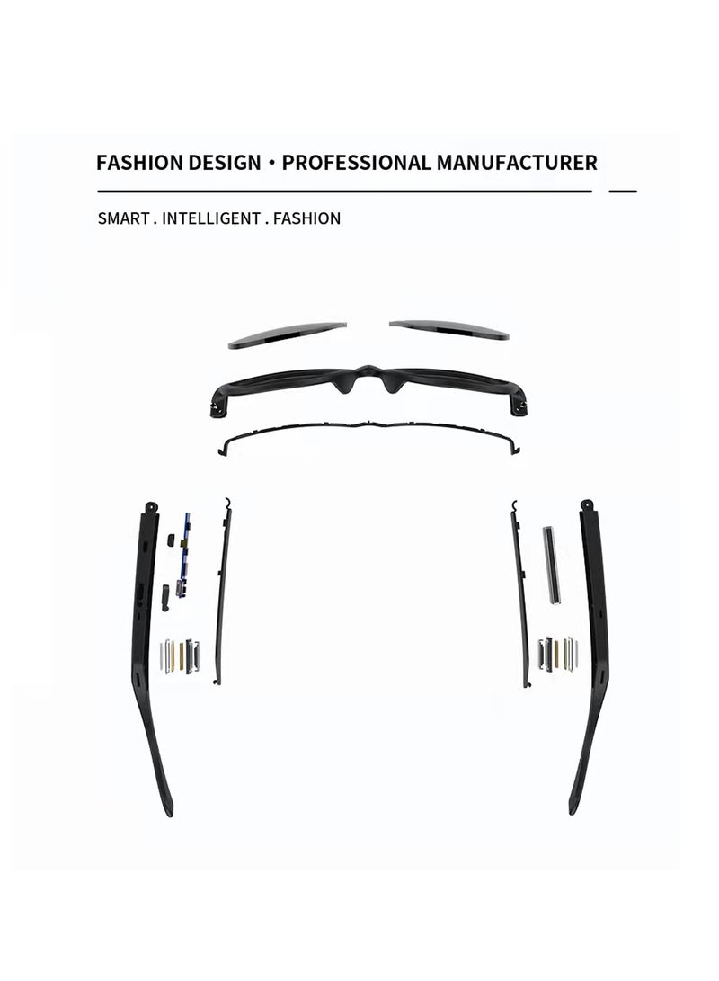 GS01 Smart Sunglasses, Outdoor Cycle Sunglasses, with Wireless BT5.0 Stereo Headset, Mic, for Hands-Free Calling, Music Audio  - Image 5