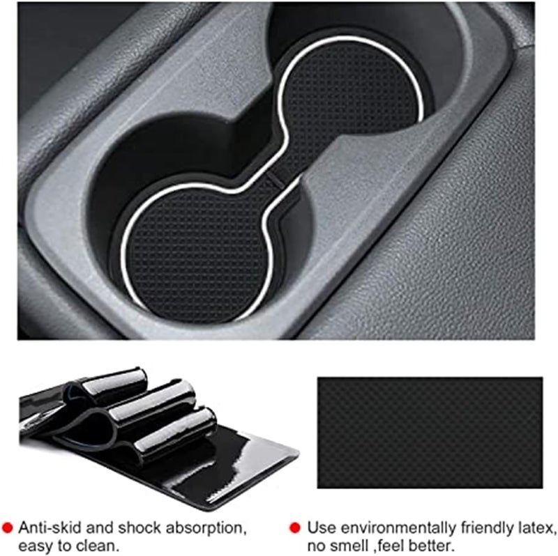 DEMULAX Non-Slip Mat Set for Hyundai Kona 2022 - Image 4