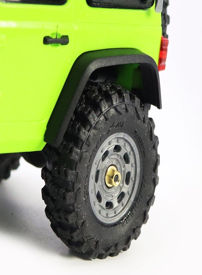 FACCNOY Brass Wheel Adapter Weights for AXIAL SCX30 Ford Bronco 4X4 SCX30 Jeep Wrangler JLU 4X4 RC Crawler Car Upgrade Part - Image 2