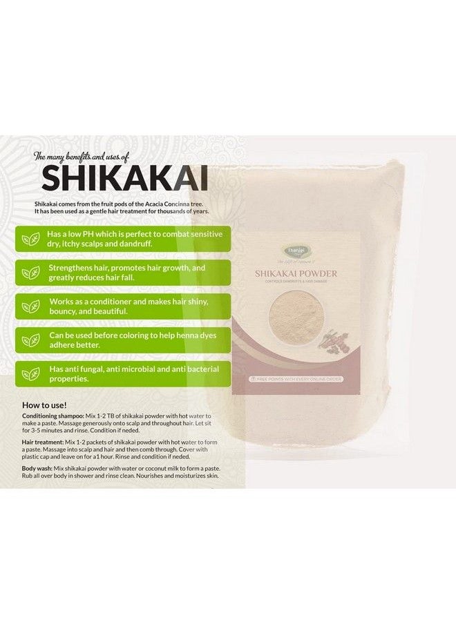 Thanjai Natural 100% Pure Shikakai (Acacia Concinna) Powder 500G For Hair Pack Powder For Damaged & Weak Hair ; Excellent Hair Conditioner & Cleanser (250G X 2)  - Image 5