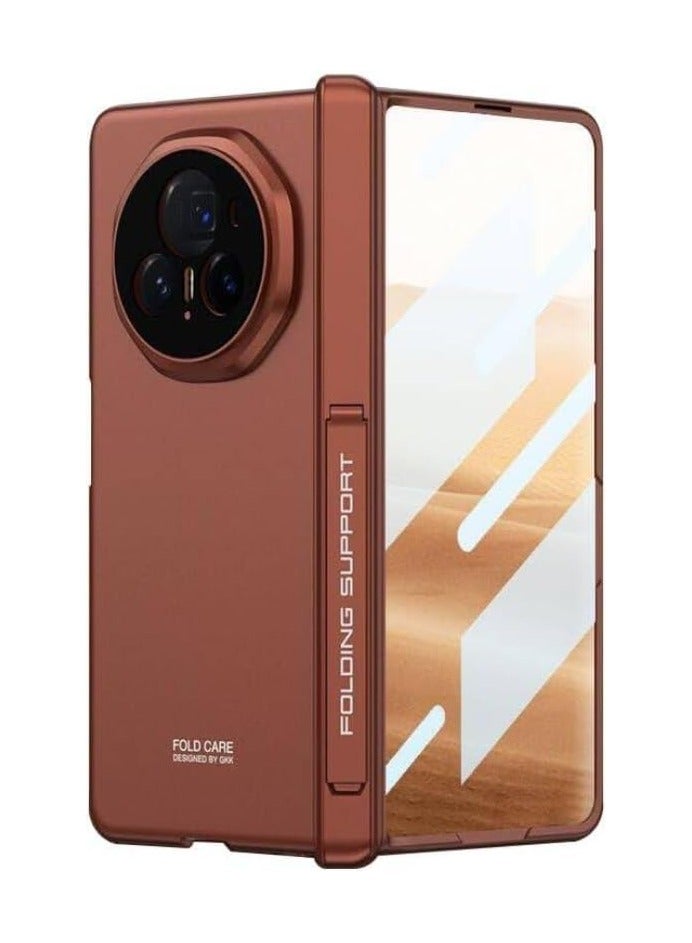 general Compatible with Honor Magic V3 Case, Hard PC Back Slim Protective Case [Hinge Protection][Hidden Kickstand] Frosted Cover with Screen Protector for Honor Magic V3 - Image 1