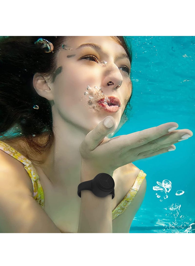 SYOSI Portable Bluetooth Speaker, Waterproof Bluetooth Speaker, Mini Bluetooth Speaker with Wearable Band, TF Card Play Support IPX7 Waterproof Mini Bluetooth Speaker for Hiking, Riding, Running - Image 5