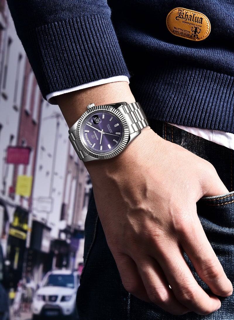 بيرسيجار ساعة بيرسيغار لوكسورا 1783 بمينا بنفسجية - Image 2