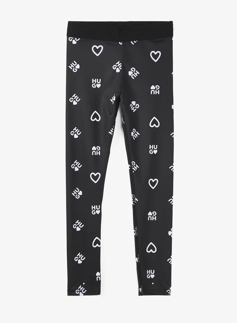 HUGO Kids Printed Leggings