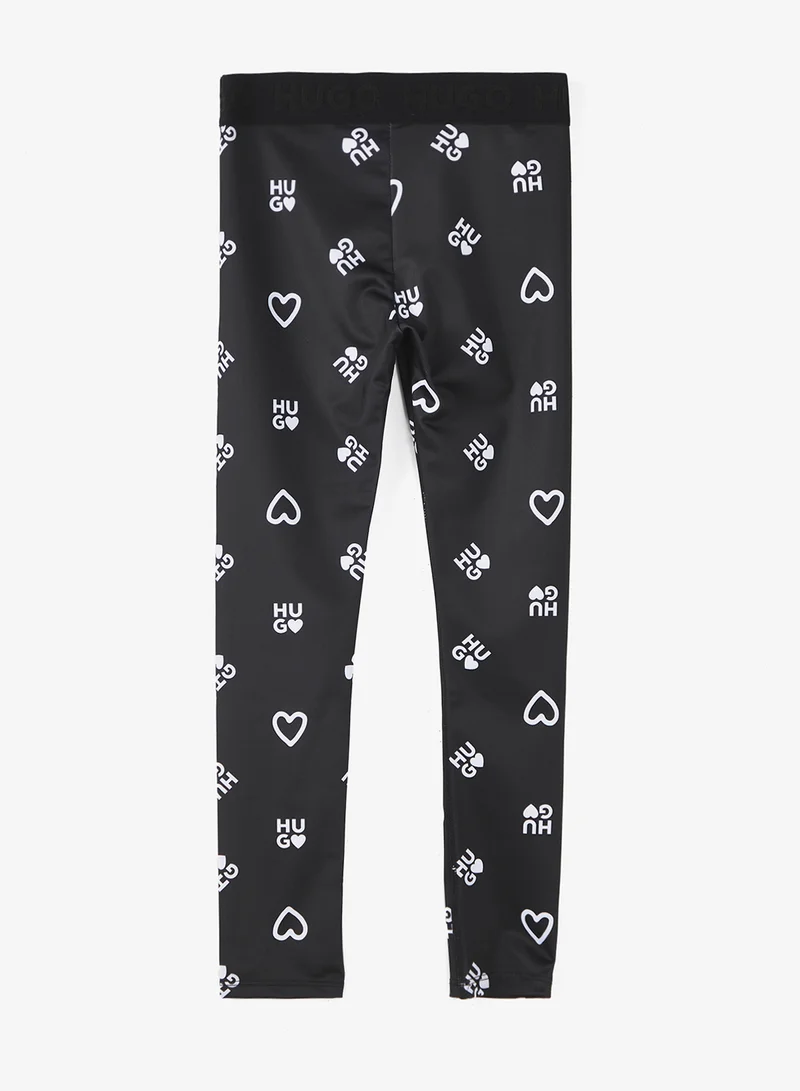 HUGO Kids Printed Leggings