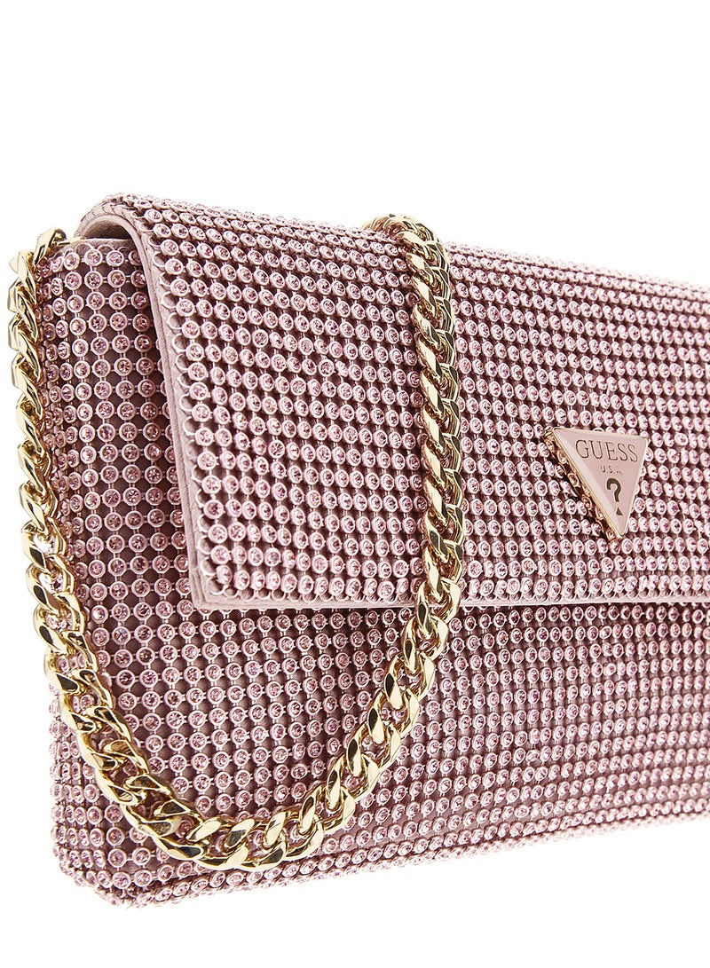 جس حقيبة كلاتش زالينا بغطاء قلاب - Image 4