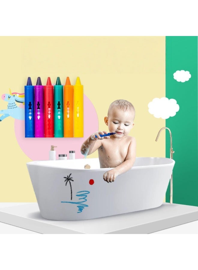Bath Crayons Pack of 6 - Image 4