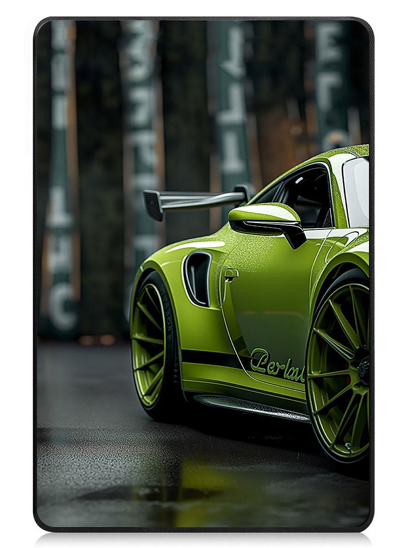 Theodor Protective Flip Case For OnePlus Pad 2 (2024) & OnePlus Pad Pro (2024) With Trifold Stand Auto Wake Sleep Shockproof Cover Car (8) - Image 1