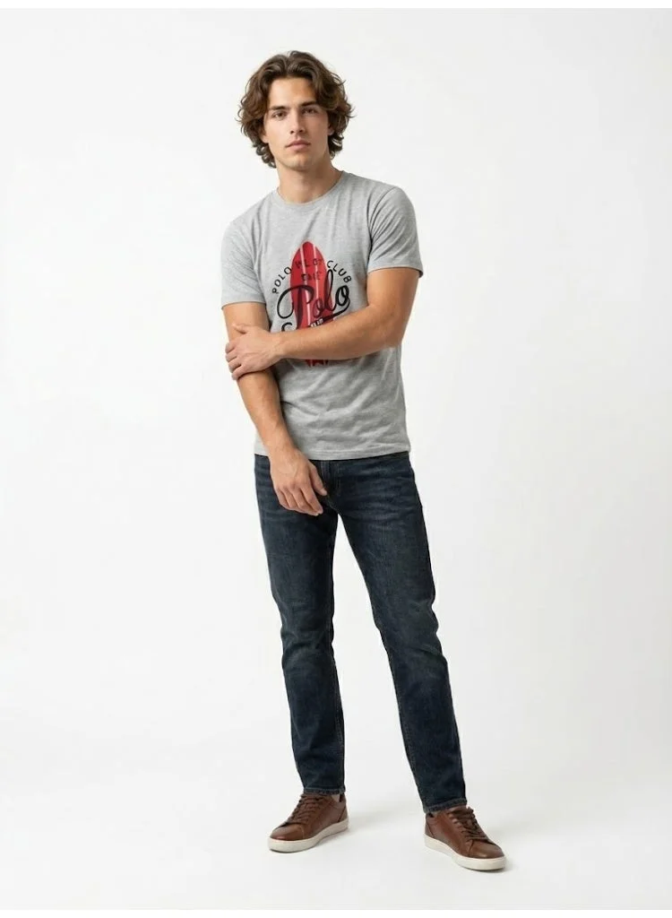 Polo Play Boys Graphic T-shirt -GREY