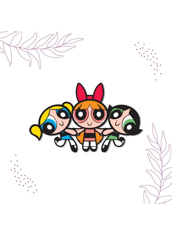 Bhai Please The Powerpuff Girls Wooden Fridge Magnet (Pack of 1) Fun Comic Character Gift and Decoration | Womens Day Gift, Gift for Wife, Mother, Daughter, Sister, Colleagues - Image 3