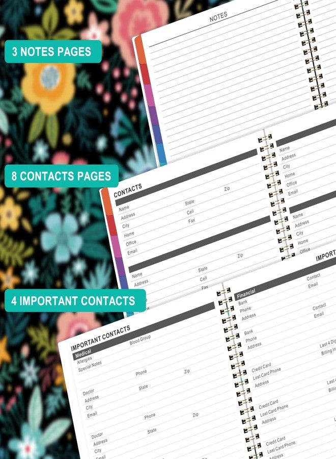 Artfan 2026-2029 Monthly Planner/Calendar - 3 Year Planner 2026-2029 - July 2026 - June 2029, 9'' x 11'', 3 Year Calendar 2026-2027-2028 Monthly Planners, 36 Months, Colorful Tabs, Inner Pocket, Notes Pages - Image 5