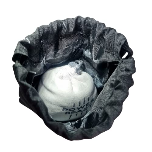 POWER BEAST Refillable Chalk Ball + Bag, Boulder Chalk, Sport Chalk, Gymnastics, Rock Climbing, Bouldering, Weightlifting, Climbing, Pole Dance, Bodybuilding, Tennis, Padel, Cross Training, Gym. - Image 4