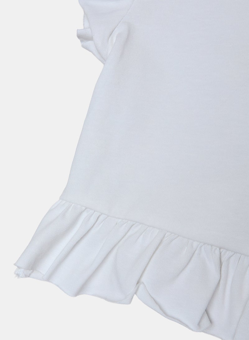 Panco Baby Girls FLORA T-Shirt - Image 4