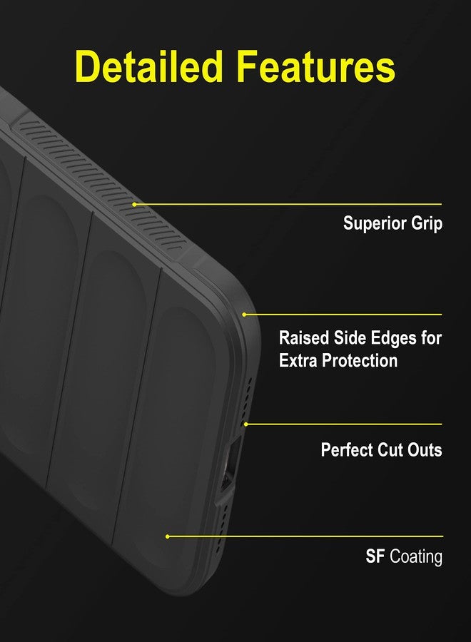 Zapcase Back Case Cover for Iqoo Z9 5G | Compatible for Iqoo Z9 5G Back Cover | Liquid Silicon Magic Case with Camera Protection | Black - Image 2