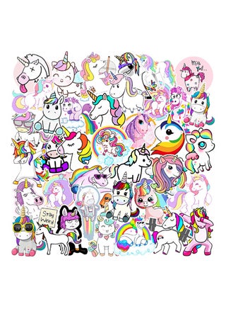 50-Piece Unicorn Stickers for Kids Waterproof Vinyl Stickers for Laptop - pzsku/Z65C96CB68D481F119D2AZ/45/1746212189/314a1076-0913-4319-9f65-eaee27285aae
