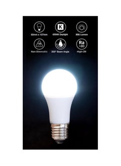 Osram 2-Piece E27 8 Watts Cool Day White Light LED Bulb  - Image 4