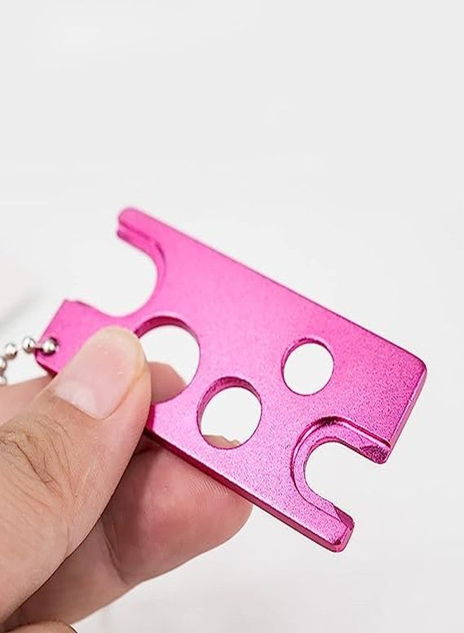 baolaili Pink Essential Oils Opener Key Tool Set Opener and Remover The Perfect Opener and Remover Accessory for Roller Balls and Caps on Most Bottles Universal Metal Key Tool - Image 4