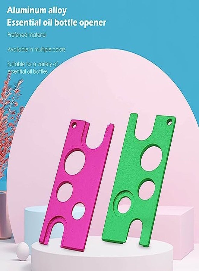 baolaili Pink Essential Oils Opener Key Tool Set Opener and Remover The Perfect Opener and Remover Accessory for Roller Balls and Caps on Most Bottles Universal Metal Key Tool - Image 3