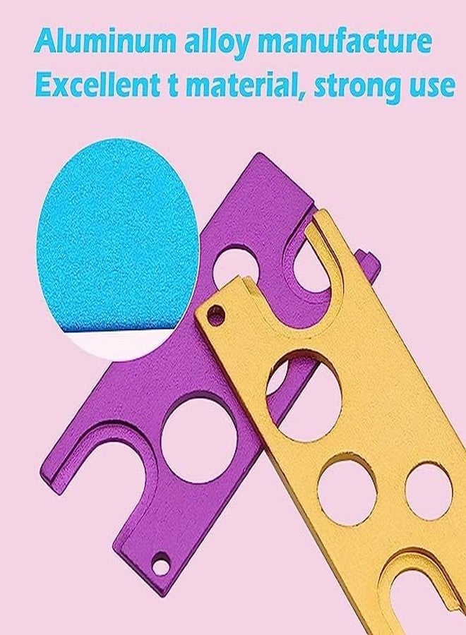 baolaili Pink Essential Oils Opener Key Tool Set Opener and Remover The Perfect Opener and Remover Accessory for Roller Balls and Caps on Most Bottles Universal Metal Key Tool - Image 2